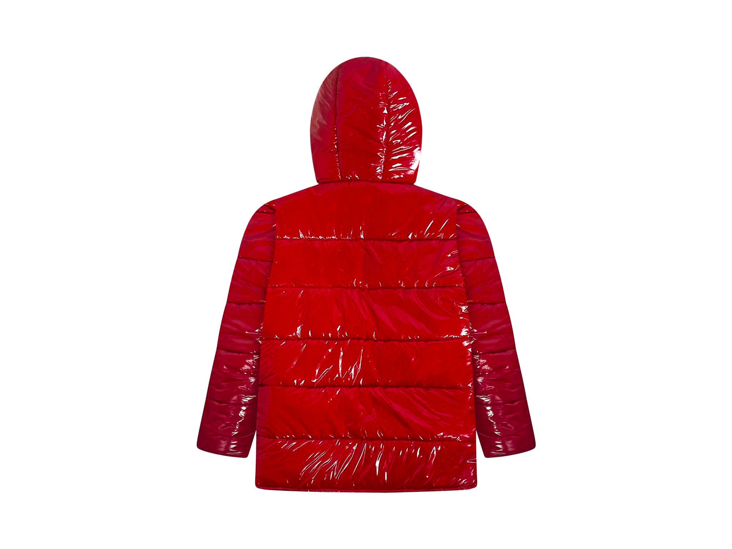 Hima Red Puffer Jacket