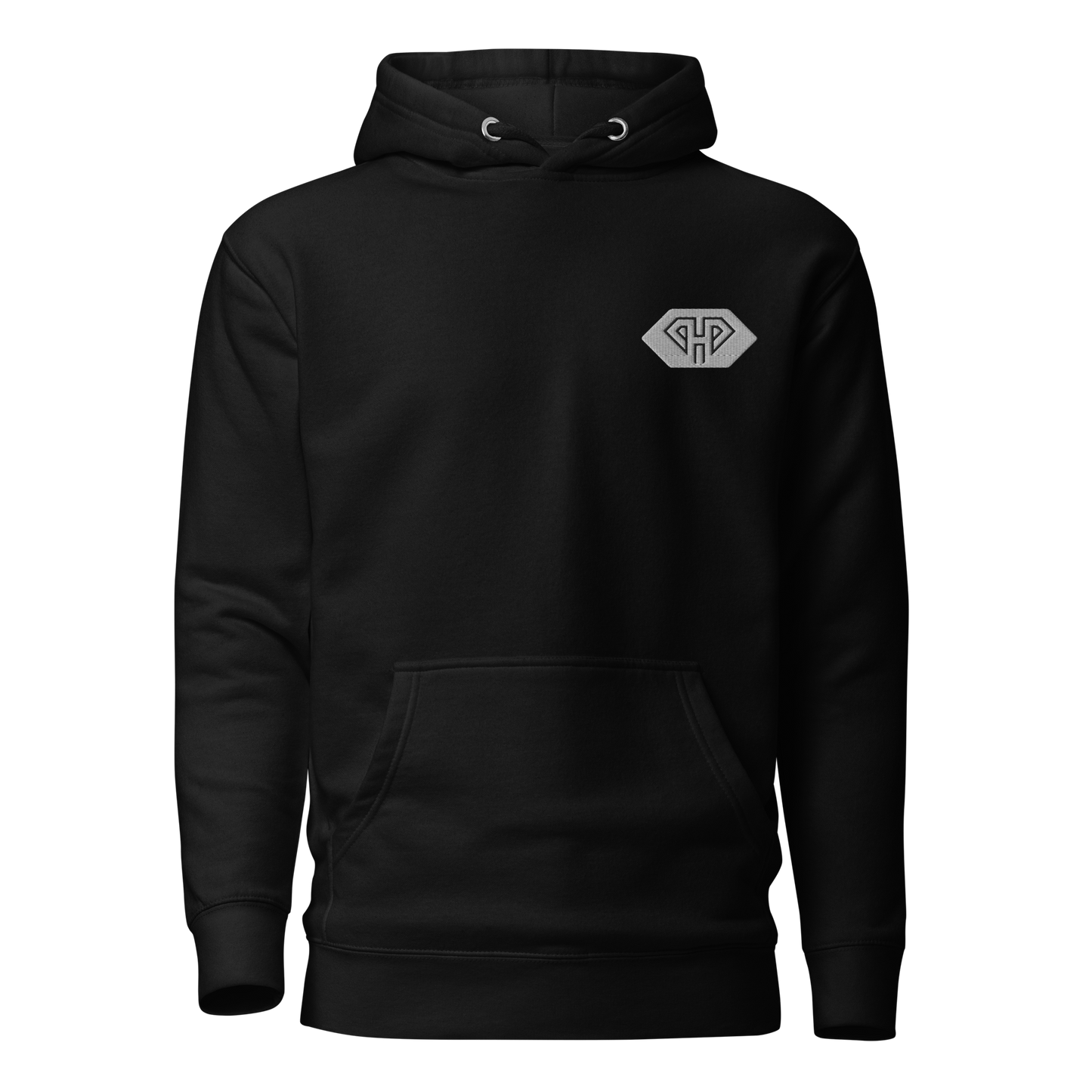 HIMA Embroidery Hoodie Minimalist Logo