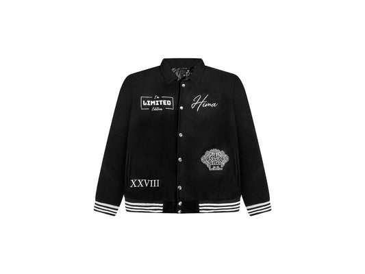 Hima Embroidery Wool Jacket