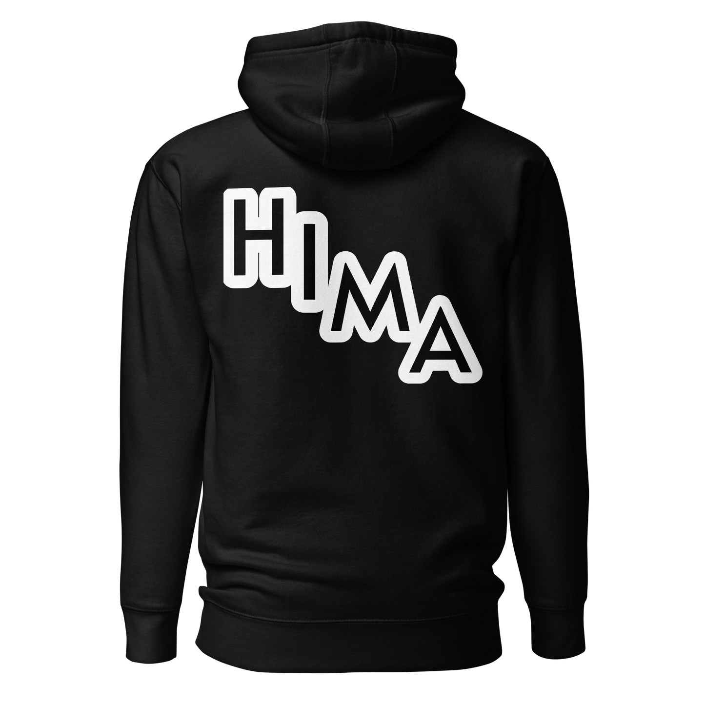 HIMA Embroidery Hoodie Minimalist Logo
